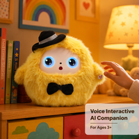 Robot en peluche éducatif IA, jouet interactif avec application, yeux dynamiques parlants, poupée d'apprentissage STEM pour enfants, cadeau OEM