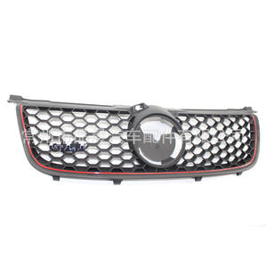 Parrilla Delantera Volkswagen de Plástico ABS con Detalles Negros y Rojos, Estilo GTI, Pieza de Mejora para Parachoques, Compatible con Bora Classic 2005-2008 - Product Image 1