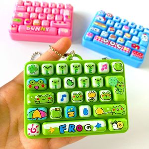 Kleiner Hase 26-Gitter Dekompressions-Tastatur-Tastenkappen-Schlüsselanhänger, Paar-Taschenanhänger, Desktop-Anti-Erstickungs-Ornament - Product Image 1