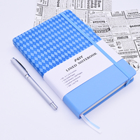 Carnet de planification quotidien A5 avec couverture en tissu, couverture rigide, impression personnalisée, journal en lin
