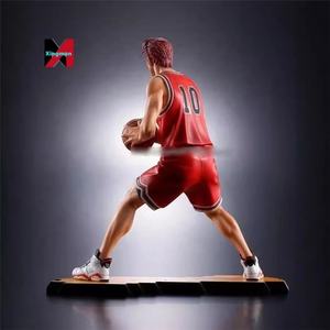 Slam Dunk GK Dribbling Jugador <span class=keywords><strong>de</strong></span> baloncesto apasionado Sakuragi Hanamichi Pose <span class=keywords><strong>de</strong></span> pie Modelo Estatua en caja Exhibición coleccionable - Product Image 2