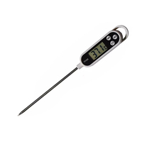 Thermomètre à viande à lecture instantanée TP300 Thermomètre numérique pour la cuisson des aliments avec sonde extra longue pour la cuisine et autres mesures