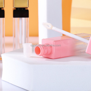 Envase vacío de 8ml en stock para brillo labial líquido rosa/mascarilla labial/tinte labial con logotipo personalizado serigrafiado y tapa de rosca - Product Image 3