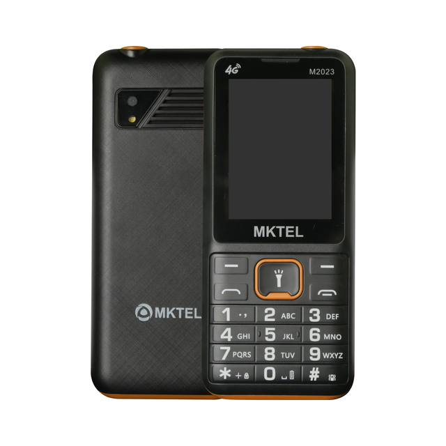 2.4-inch 4G Spanish Feature Phone Keypad Mobile Phone with WhatsApp Dual SIM Dual Standby Large Battery for Southeast Asia