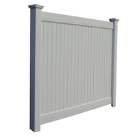Paneles de valla de PVC de privacidad completo, diseño de puerta de hierro para casa/puerta corredera de acero/valla de vinilo de aluminio de PVC, puerta de bebé