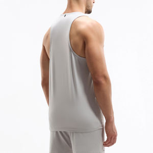 Camiseta Deportiva sin Mangas de Secado Rápido, Transpirable, Ligera, con Logotipo Personalizado, para Fitness al Aire Libre - Product Image 2