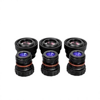 Lensa Asferis Resolusi Tinggi untuk Penglihatan Malam Hari, Eyepiece & Objective untuk Perakitan PVS14 PVS31 NVG