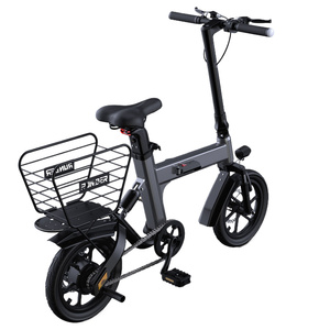 Bicicleta Eléctrica Plegable de Aluminio Personalizada OEM de Fábrica con Batería de Litio Desmontable de 36V, 16 Pulgadas, Modelo T1C3 - Product Image 5