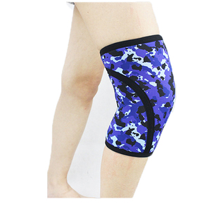 Compression en néoprène de 7mm, manche pour le genou, grande marque privée, soutien pour squats, manchon de compression, levage de poids - Product Image 2