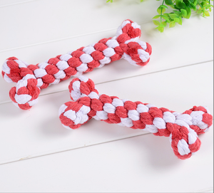 Giocattoli per Cani in Corda di Cotone Resistente, Giochi da Masticare per la Pulizia dei Denti, Giocattoli da Morso per Animali Domestici - Product Image 2