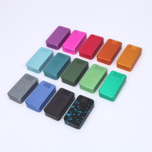 OEM and ODM Aluminum 6061 Anodizing Aluminum Pill case Mini Pill Bullet case Pill Holder case