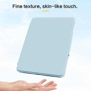 Vente en gros en stock Etui professionnel à rabat en PU Chargement du crayon Noir 10.2 pouces Coques et étuis universels pour tablette iPad - Product Image 3