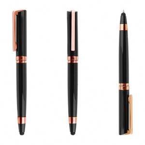 Bolígrafo Ejecutivo Clásico Negro y Dorado de Lujo, Personalizado con Logotipo, Punta de Metal, Ancho de Escritura de 1.0 mm - Product Image 6