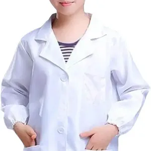 Natural Uniforms Real Children's Lab Coat for School Projects Halloween Costumes