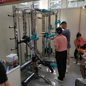 Sıcak satış spor Fitness ekipmanı vücut geliştirme egzersiz egzersiz istasyonu çok fonksiyonlu Smith makinesi kulübü merkezi - Product Image 4