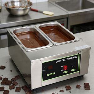 Máquina Pequeña para Templar Chocolate, Calentador Eléctrico de Alimentos, Máquina para Derretir Chocolate para Té con Leche, <span class=keywords><strong>Boba</strong></span>, Sopa, <span class=keywords><strong>Restaurante</strong></span> - Product Image 1