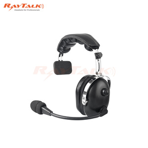 <strong>Single</strong> Ear Muff RAN-1000AQ/1E <strong>Headphone</strong> Over the Head Communication Headset <strong>With</strong> Microphone - Product Image 2