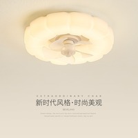 Lampu Kipas Angin Plafon Nordic Bubble Modern Minimalis Bentuk Awan untuk Kamar Tidur, Ruang Tamu, dan Kamar Anak