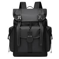 Mochila para Portátil de PU Impermeable para Exteriores, Diseño Nuevo, Ligera, de Alta Calidad, con Logotipo Personalizado