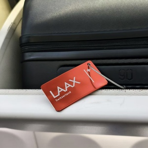 Étiquettes de bagages en alliage d'aluminium personnalisées en forme d'avion, design moderne, 7,5x4,5 cm, étiquettes d'identification de voyage - Product Image 6