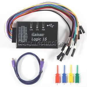 USB 16 100M Analisador Lógico Suporte Offi <span class=keywords><strong>Cia</strong></span> - Product Image 1