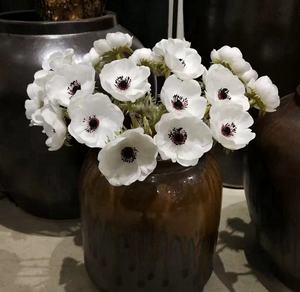 Fcp1307 <span class=keywords><strong>anemone</strong></span> flores artificiais, toque real, de alta qualidade, para casamento - Product Image 3