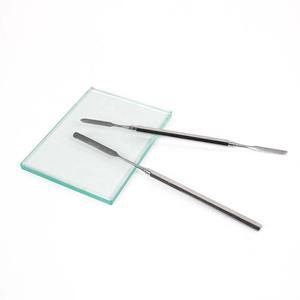 Spatule à ciment dentaire, grattoir, couteau à mélanger l'amalgame et la cire de laboratoire, en acier inoxydable, double et simple extrémité, instrument de restauration - Product Image 2