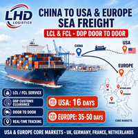 Agente de Transporte Marítimo, Envío de China a EE. UU., Reino Unido, Canadá, Australia, LCL, FCL, DDP, Puerta a Puerta, Despacho de Aduanas