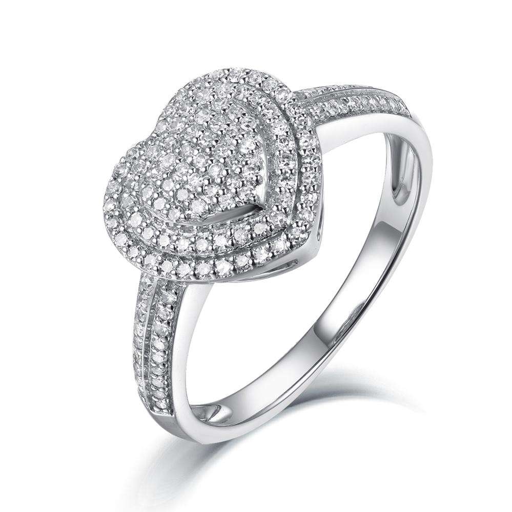 14K white gold/yellow gold/rose gold