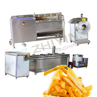 50-100kg chauffage au gaz semi-automatique friteuse alimentaire frites équipement de traitement chauffage électrique lot machines à frire