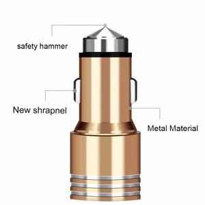 Car Charging Accessories Dual <b>Usb</b> Car Charger Adapter 2 <b>Usb</b> Port Car Charger for All Mobile Phone - Product Image 3