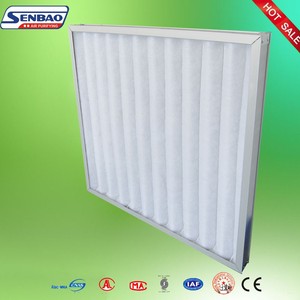 Nouveau <span class=keywords><strong>filtre</strong></span> à air plissé lavable G4, panneau pré-<span class=keywords><strong>filtre</strong></span> certifié ISO9001, cadre en aluminium pour système HVAC AHU, norme industrielle - Product Image 2