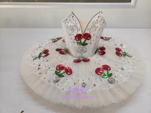 Taille Bon Marché Enfants Filles Femmes Adulte Performance Compétition <span class=keywords><strong>Blanc</strong></span> Ballet <span class=keywords><strong>Tutu</strong></span> - Product Image 2