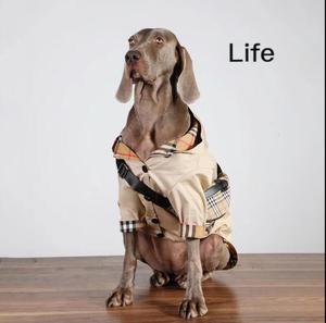 Chaqueta cortavientos <span class=keywords><strong>para</strong></span> mascotas, <span class=keywords><strong>abrigo</strong></span> cortavientos <span class=keywords><strong>para</strong></span> perros Golden Retriever, Satsuma, moda inglesa - Product Image 3