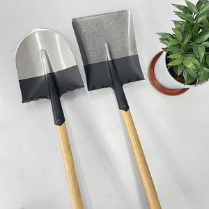 Grande <span class=keywords><strong>pelle</strong></span> à épaule en acier au manganèse pour usage agricole et horticole, pour creuser, ameublir la terre, planter des légumes et déneiger - Product Image 4