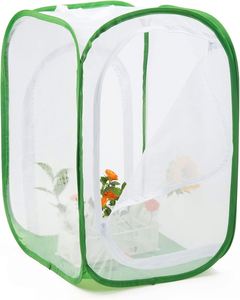 OEM Color Pop up Insect Habitat Cage Terrarium Clear Mesh <b>Enclosure</b> Collapsible Butterfly Cage - Product Image 4