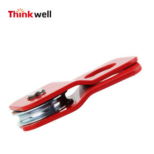 트럭 복구를위한 반지와 함께 SUV 오프로드 소프트 족쇄 8 톤 스윙 경고 윈치 스내치 블록 - Product Image 5