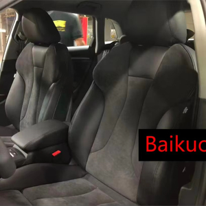 Coprisedili per <span class=keywords><strong>Audi</strong></span> <span class=keywords><strong>A3</strong></span> Sportback, Anteriori e Posteriori, in Alcantara o Scamosciato, per Hatchback - Product Image 1