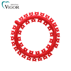 Matériel orthodontique dentaire coloré pour appareils dentaires, anneaux en O, type rond pour enfants, attaches dentaires de dessin animé - Product Image 6