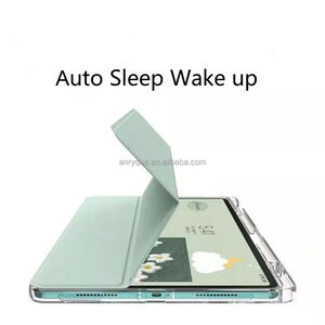 Con portalápices <span class=keywords><strong>Funda</strong></span> <span class=keywords><strong>para</strong></span> Xiaomi Redmi Pad SE 11 ''2023 <span class=keywords><strong>Funda</strong></span> <span class=keywords><strong>3</strong></span>-Soporte plegable Transparente TPU suave <span class=keywords><strong>Funda</strong></span> de cuero inteligente <span class=keywords><strong>para</strong></span> tableta - Product Image 2