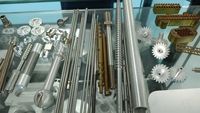 Services de fraisage et tournage CNC sur mesure en acier inoxydable de précision pour machines CNC, finition argentée, revêtement TiCN, garantie 3 ans