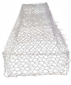 Panier gabion en treillis soudé hexagonal galvanisé à chaud et recouvert de PVC, robuste, pour la protection des berges fluviales - Product Image 1