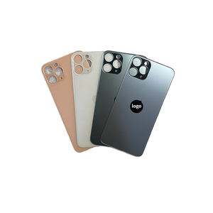Verre arrière de <span class=keywords><strong>remplacement</strong></span> de <span class=keywords><strong>vitre</strong></span> arrière de téléphone portable d'origine pour <span class=keywords><strong>iPhone</strong></span> 11 pro pièces de téléphone portable boîtier verre de couverture arrière - Product Image 1