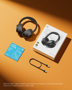 <span class=keywords><strong>Soundpeats</strong></span> Cove Pro, los nuevos auriculares <span class=keywords><strong>Bluetooth</strong></span> con cable, supraaurales, para juegos, trabajo y uso diario. - Product Image 4