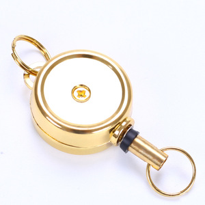 Heavy-Duty Zinc Retractable Name Tag Kids' School Office & Home Accessory <b>ID</b> Badge <b>Holder</b> with 250mm Expansion Length - Product Image 5