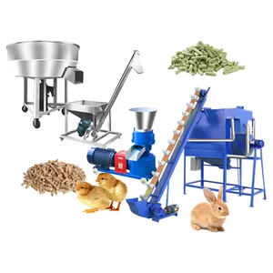 3000kg/h Agricultural Equipment Blender Pellet Machine Production Line Mixing Agitator Granulation Machine