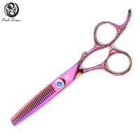 Ciseaux de coiffure professionnels pour barbier, ciseaux de précision ergonomiques droits et effilés, en vrac, personnalisés pour les stylistes de salon