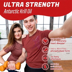 Integratori di Omega <span class=keywords><strong>3</strong></span> OEM/ODM, Olio di Krill Concentrato DHA EPA per la Salute delle Articolazioni, Estratto Vegetale - Product Image 2