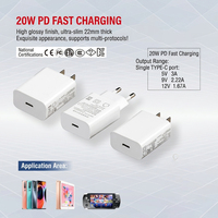 Chargeur rapide universel de bureau PD20W 30W USB Type C avec adaptateur de prise UK US EU AU pour téléphone et tablette PD 3.0 avec certification CE