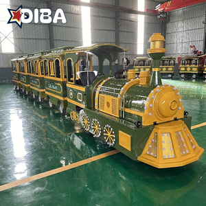 Train commercial sans rails à structure en fer pour parcs d'attractions, centres commerciaux et musées - Product Image 6